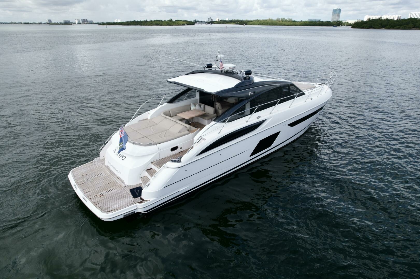 Princess 58 - IL CAPO -Exterior Profile