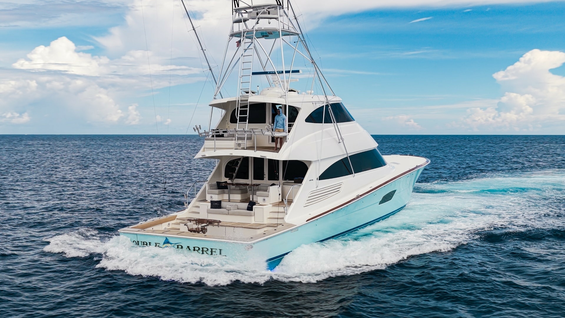 Double Barrel 92ft Viking Yacht For Sale Double Barrel 92ft Viking Yacht For Sale