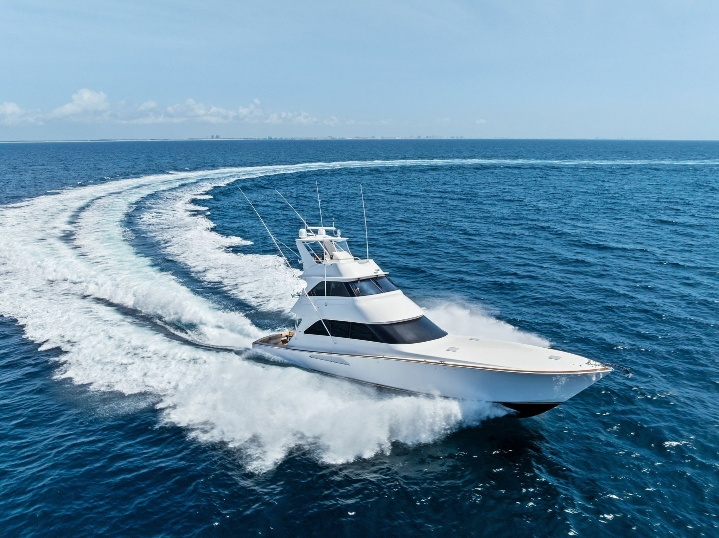 2008 Viking 68 Skybridge "Liquid Apple"