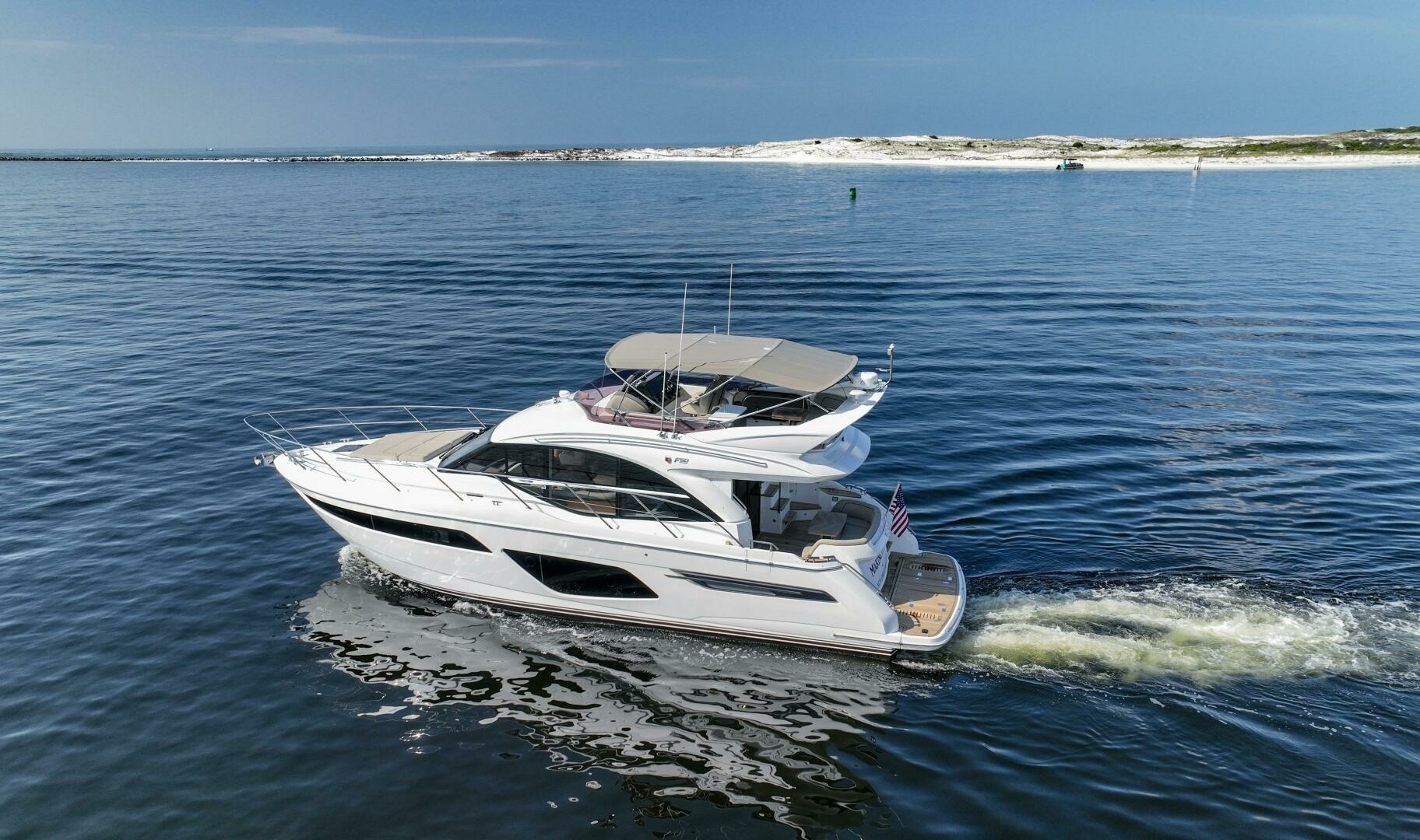 2021 Princess F50- MAKING TIME- Engine room- Port