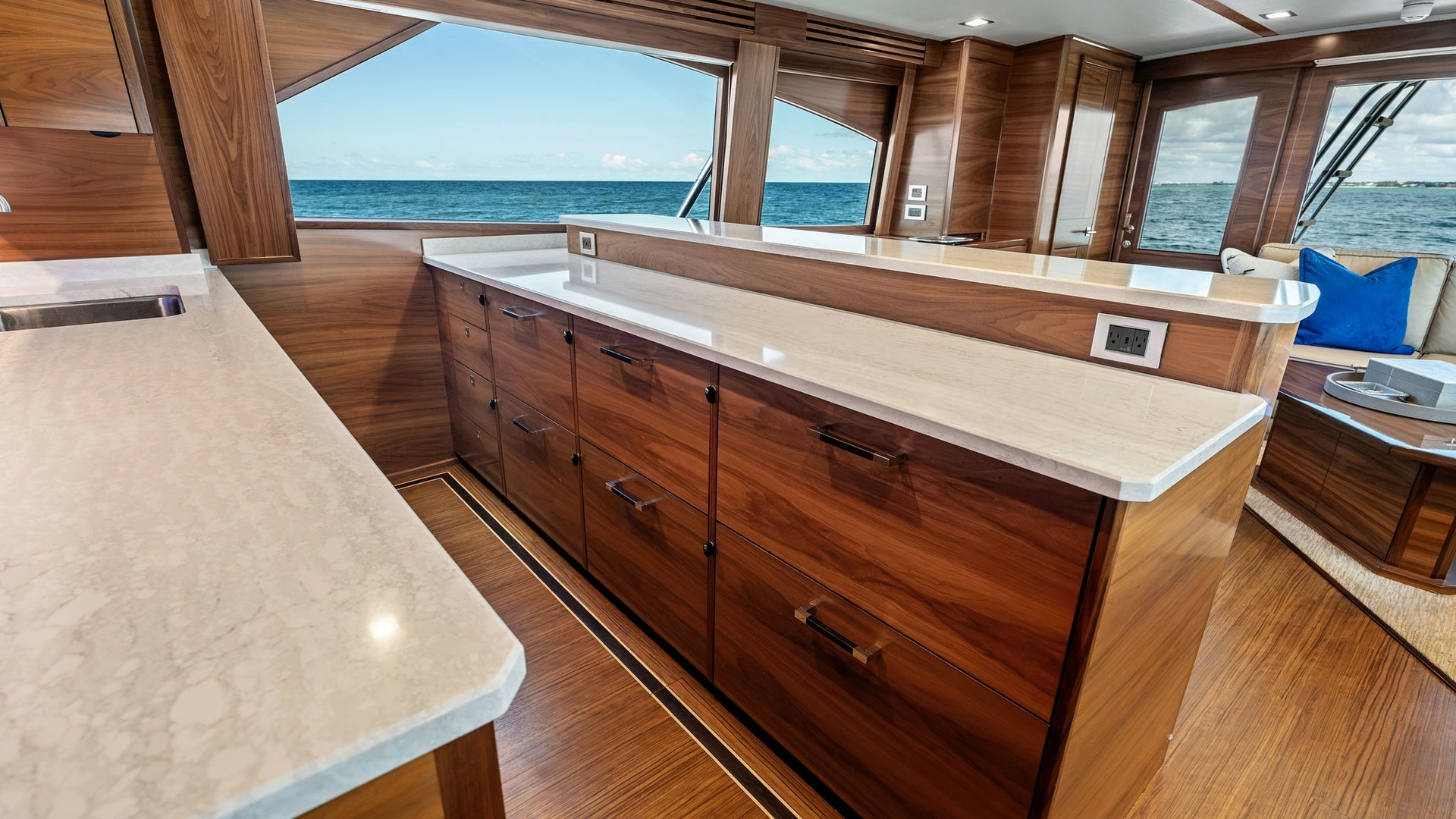 Galley with Ocean View