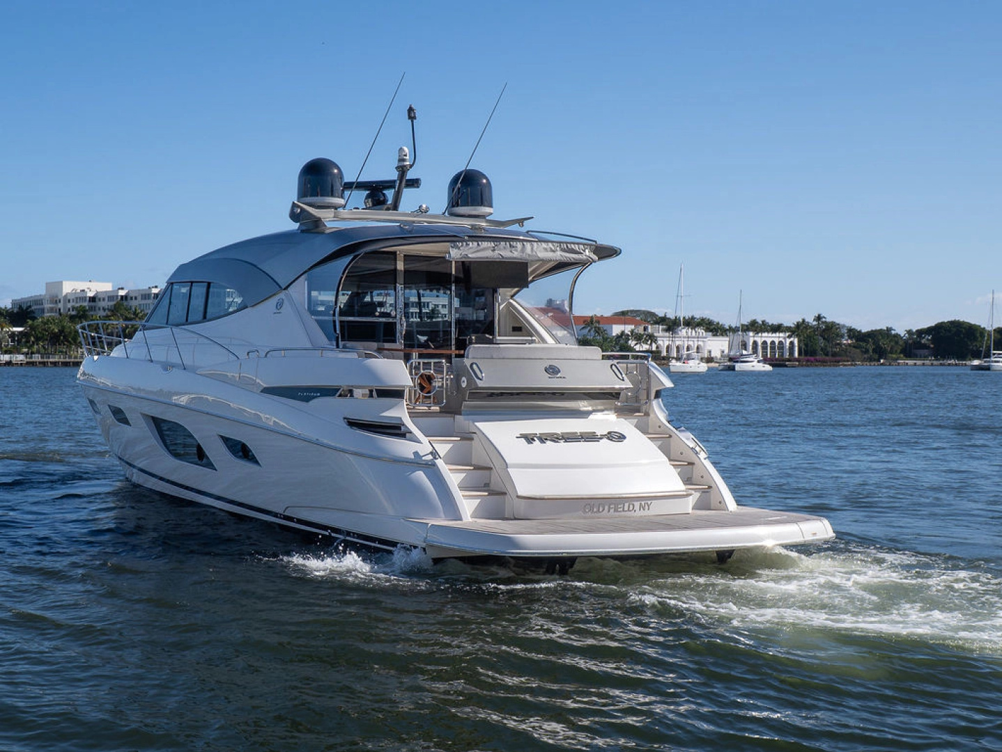 TREE O 60ft Riviera Yacht For Sale