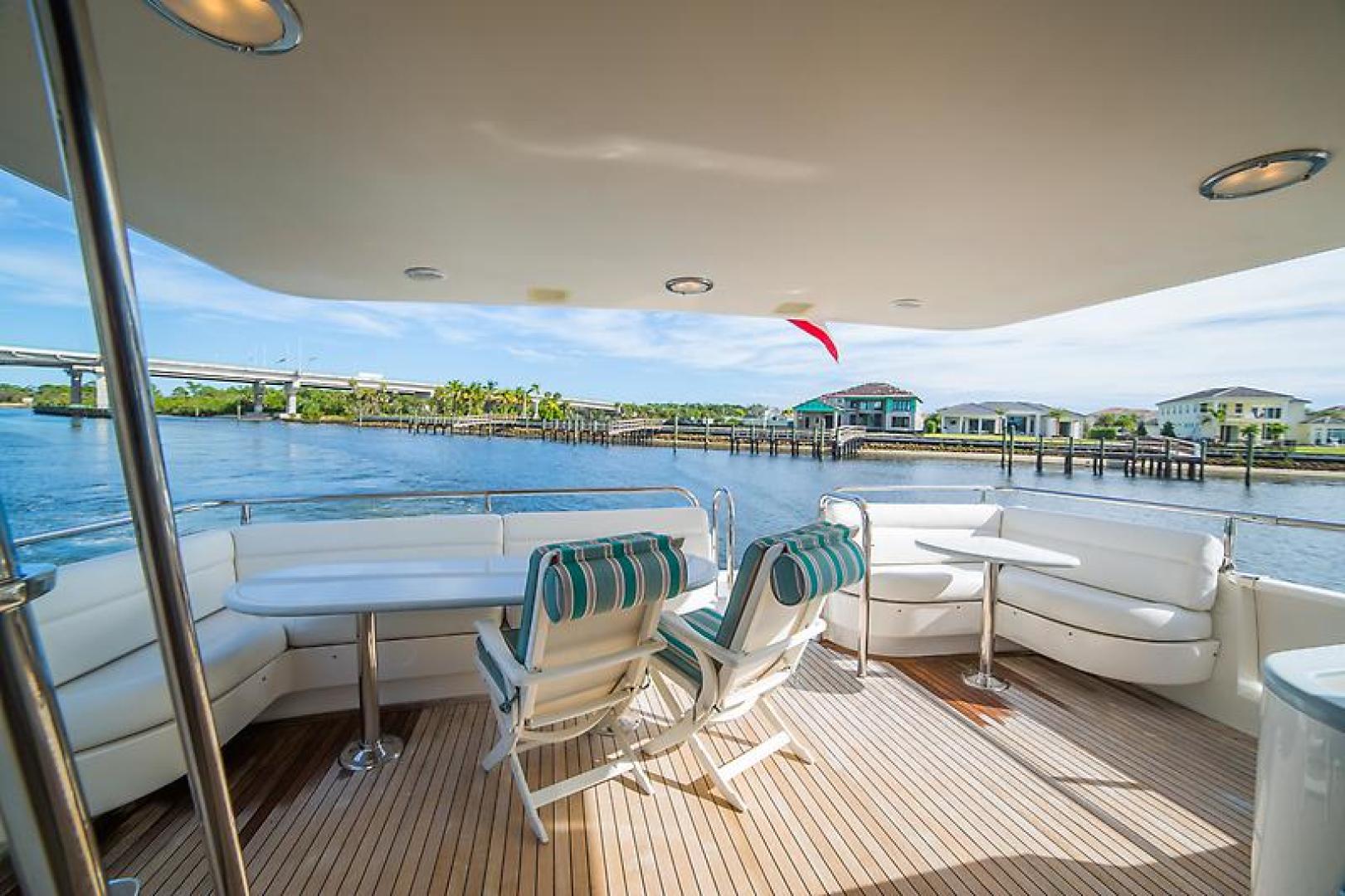 Used Lazzara Yachts 80' Skylounge For Sale In Florida Kaleidoscope