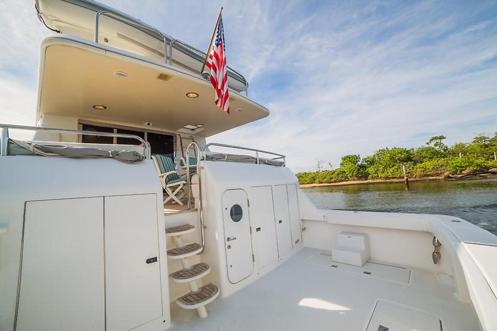 Used Lazzara Yachts 80' Skylounge For Sale In Florida Kaleidoscope