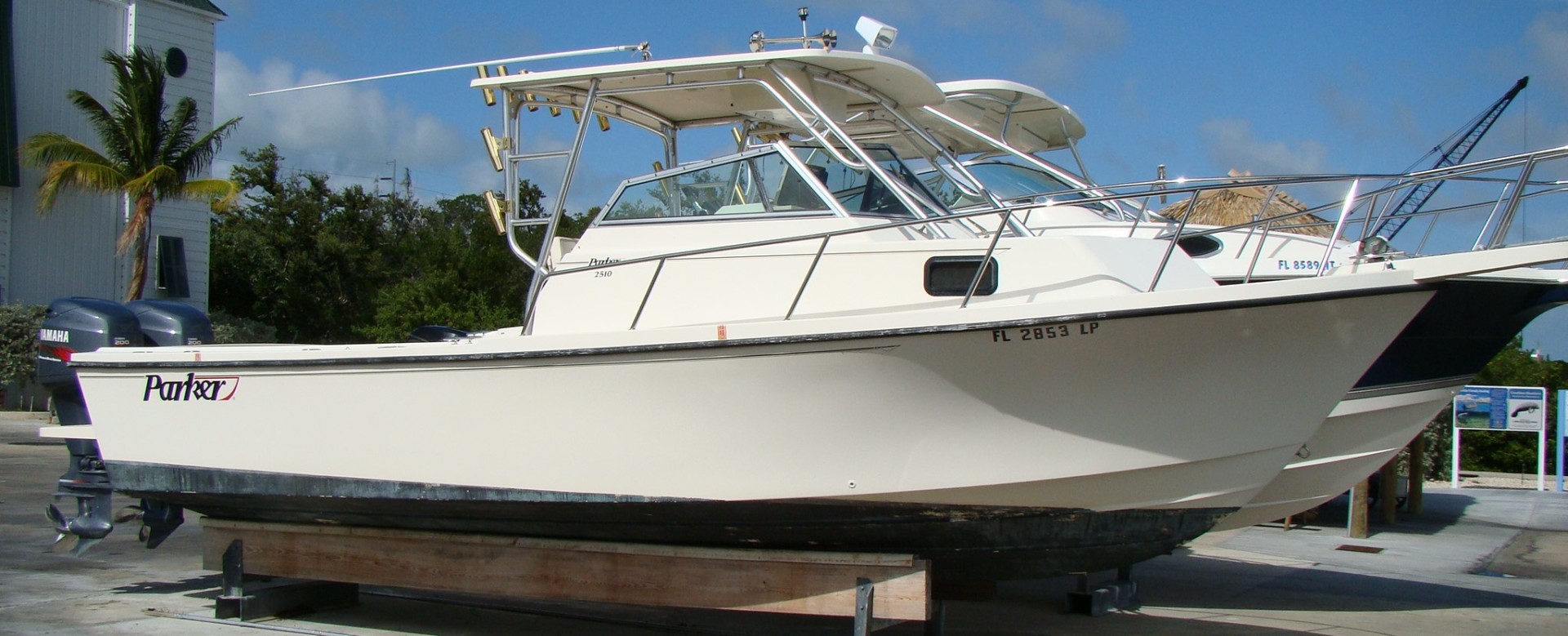 Used Parker 25' 2510 Deep Vee For Sale In Florida No Name United