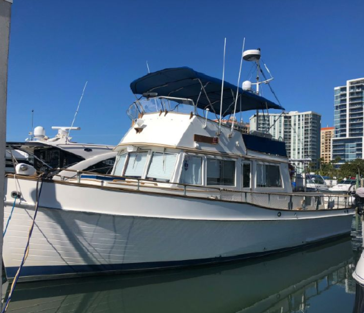 Used Grand Banks 42' Classic For Sale In Florida Free at Last