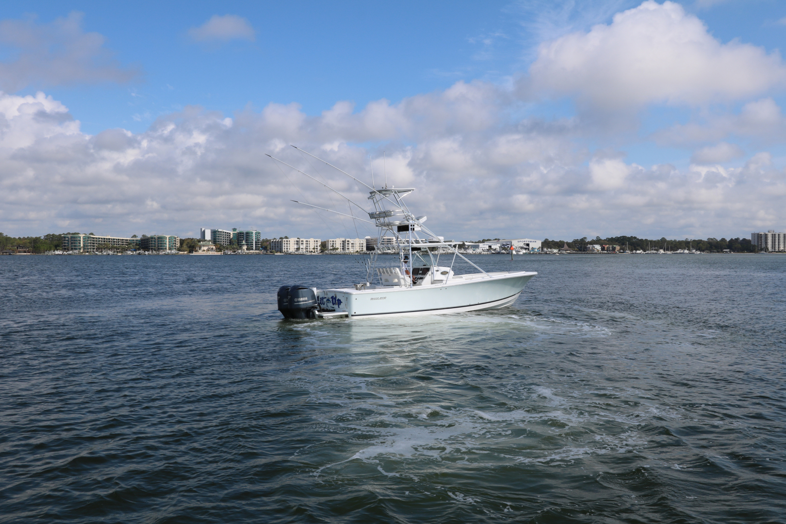 2011 Regulator 34 SS Yacht For Sale Lit Up SI Yachts