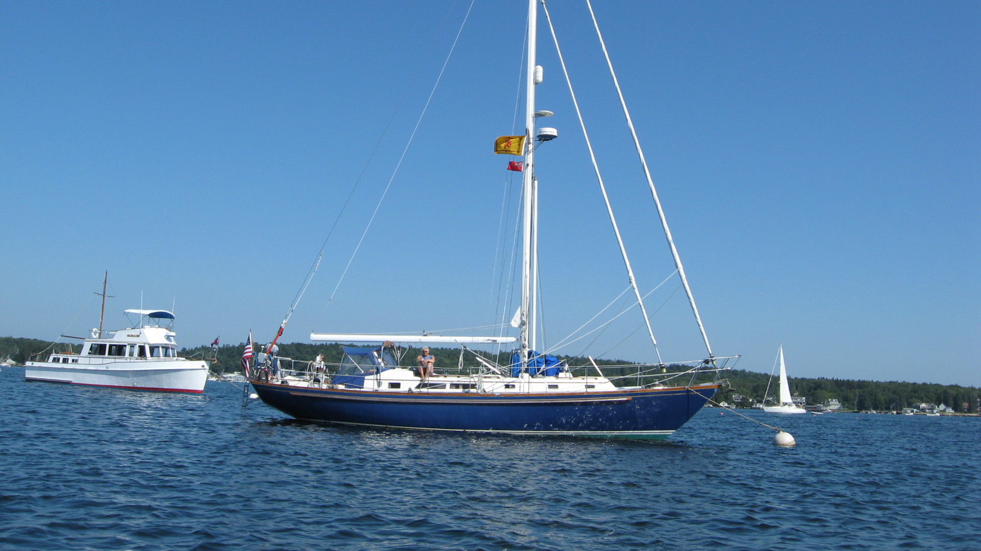 1989 Ta Shing Mason Aft Cockpit Cutter Brave Heart for sale