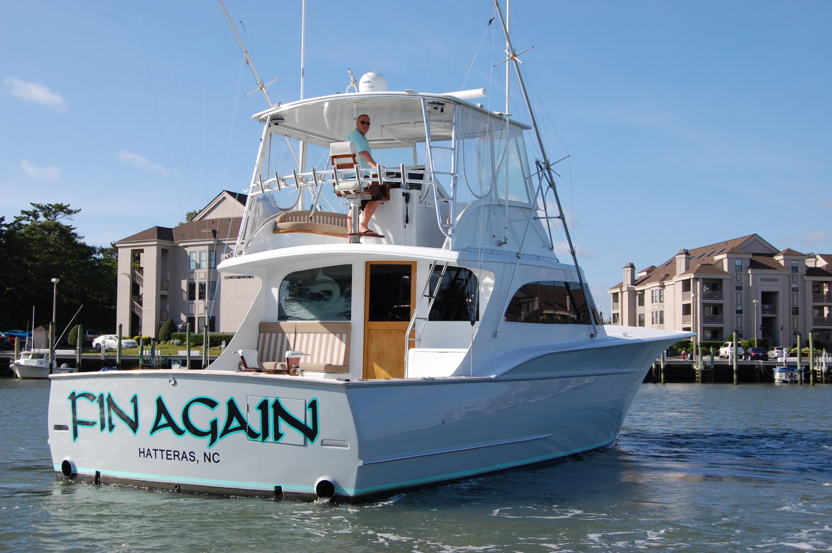 48' Custom Carolina 1989 48 Sleep Creek Boatworks/Gary Davis "Fin Again