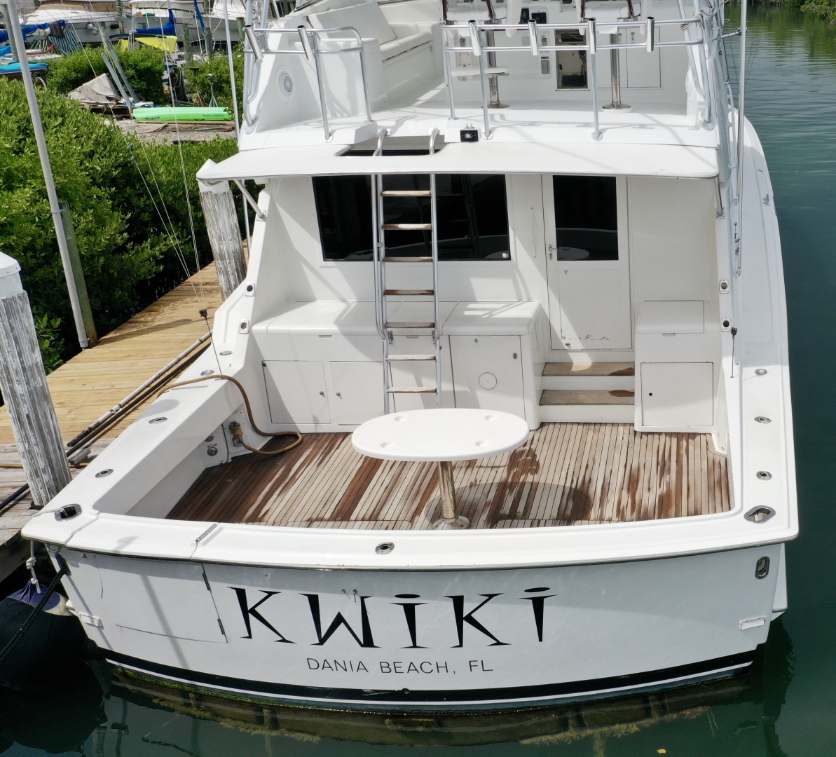 Kwiki  54ft Hatteras Yacht For Sale