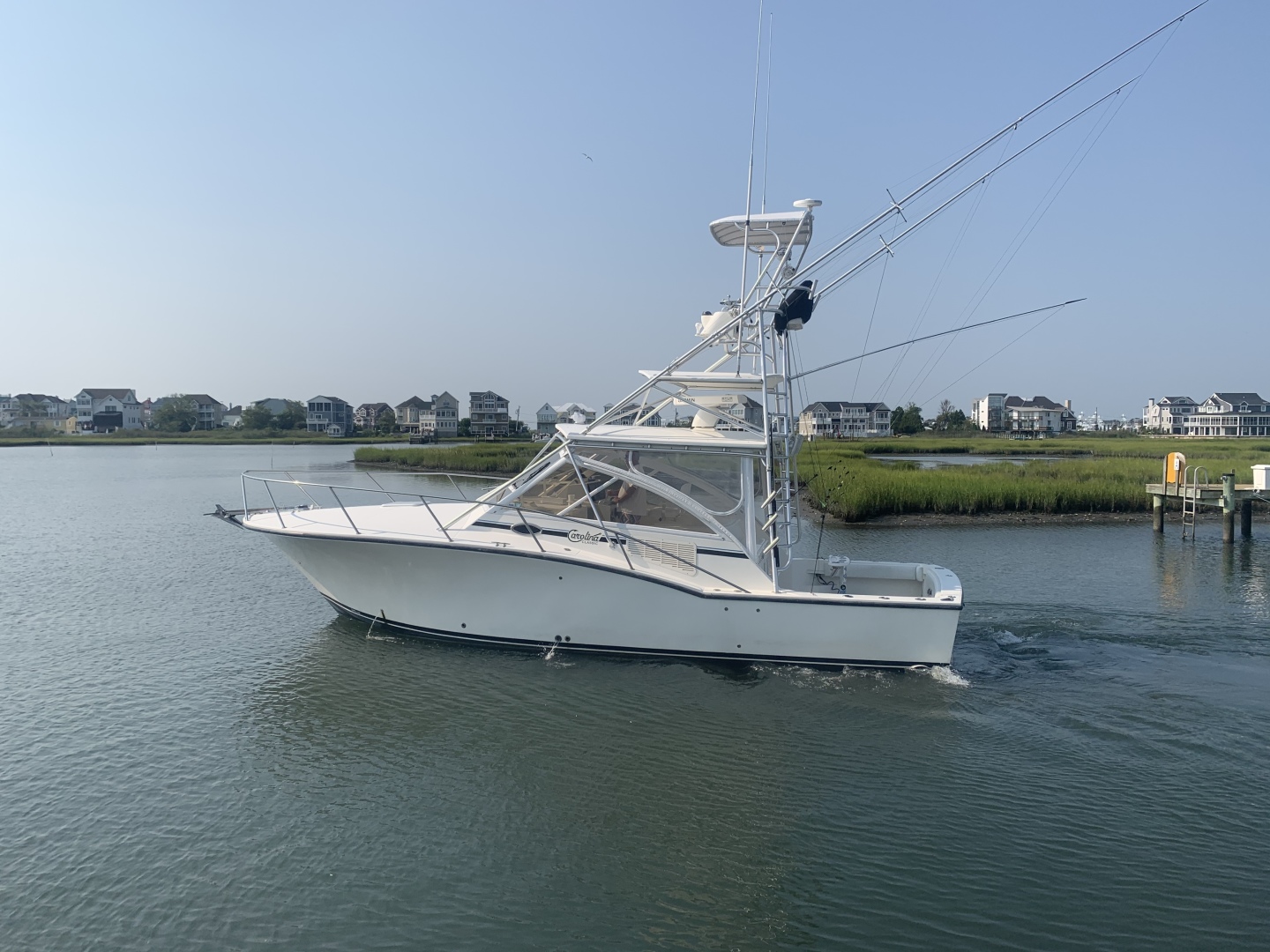 35 ft Carolina Classic 2005 35 Express Brass Monkey Ocean City Maryland