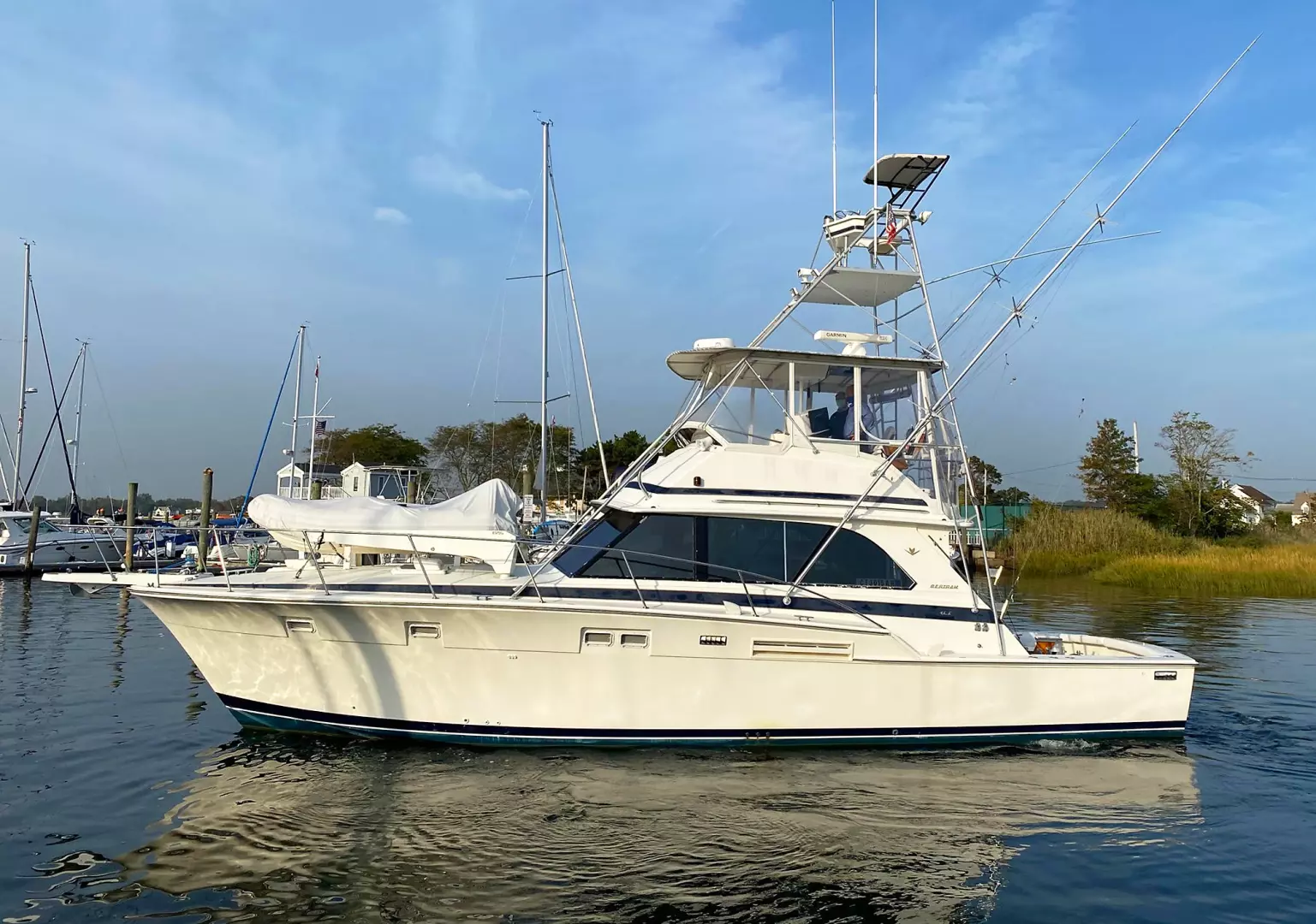 1982 Bertram 46 Convertible Yacht For Sale | Sea Wings | SI Yachts