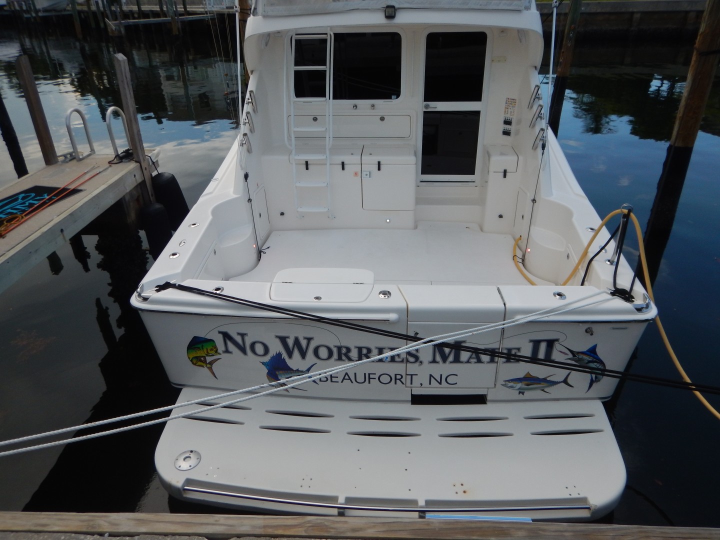 Riviera 42 - No Worries Mate II - Aft Swim Platform