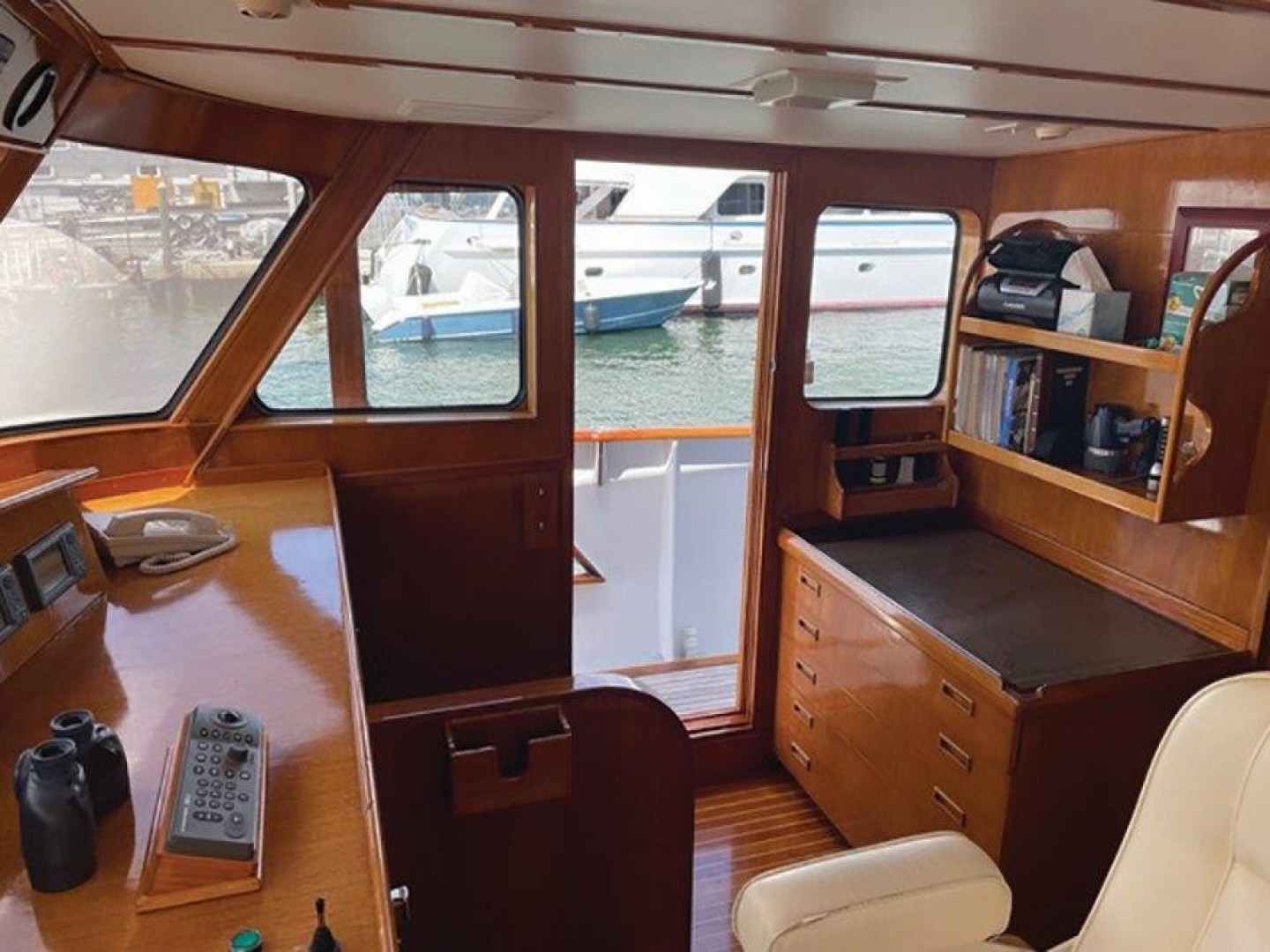 De Vries Lentsch 95 - Sea Czar - Pilothouse