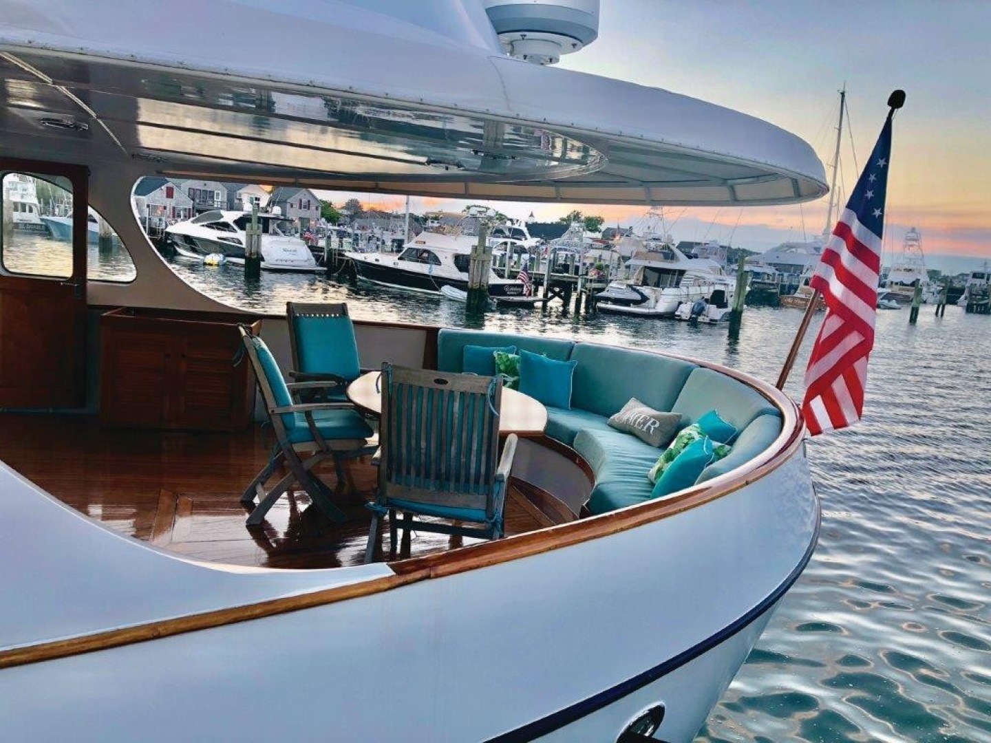 De Vries Lentsch 95 - Sea Czar - Aft Deck