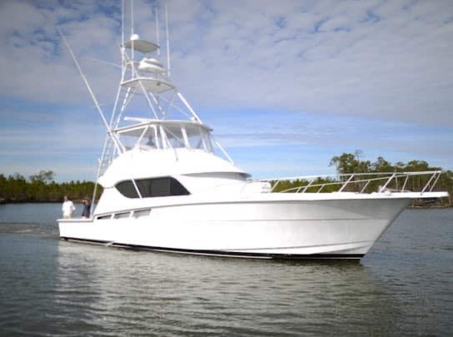 55 Hatteras For Sale Convertible Boats Feelin Nauti Curtis 