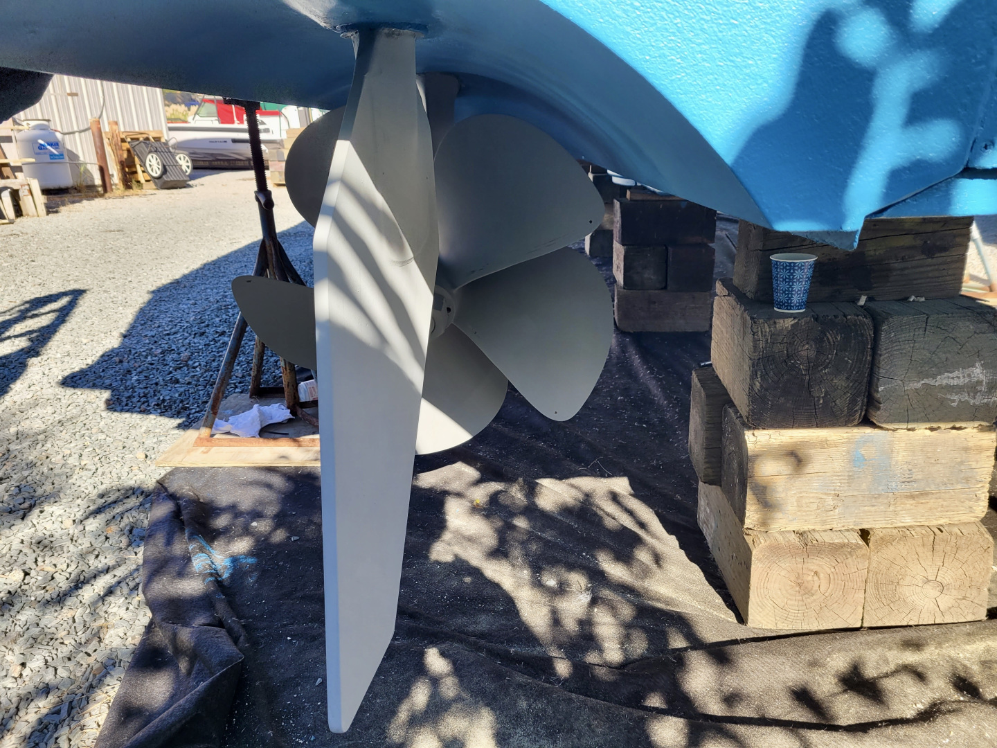 Viking 50 Tuna Tango-running gear