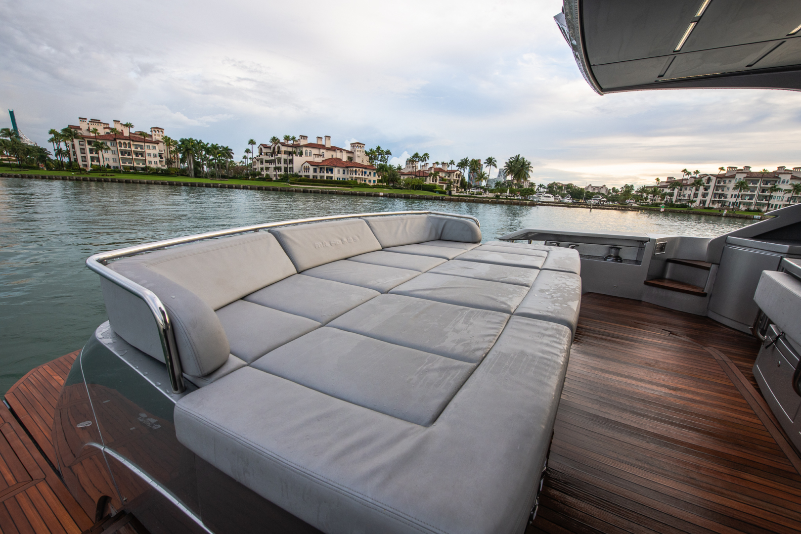 Pershing 82 Milagros - Aft Deck