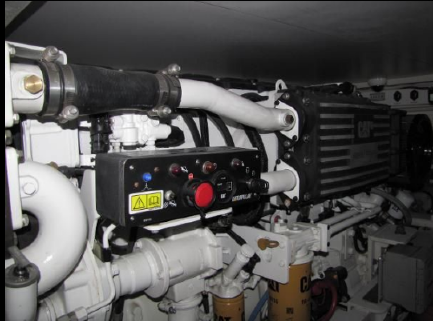 Hatteras 46 - Julia G - Engine Room