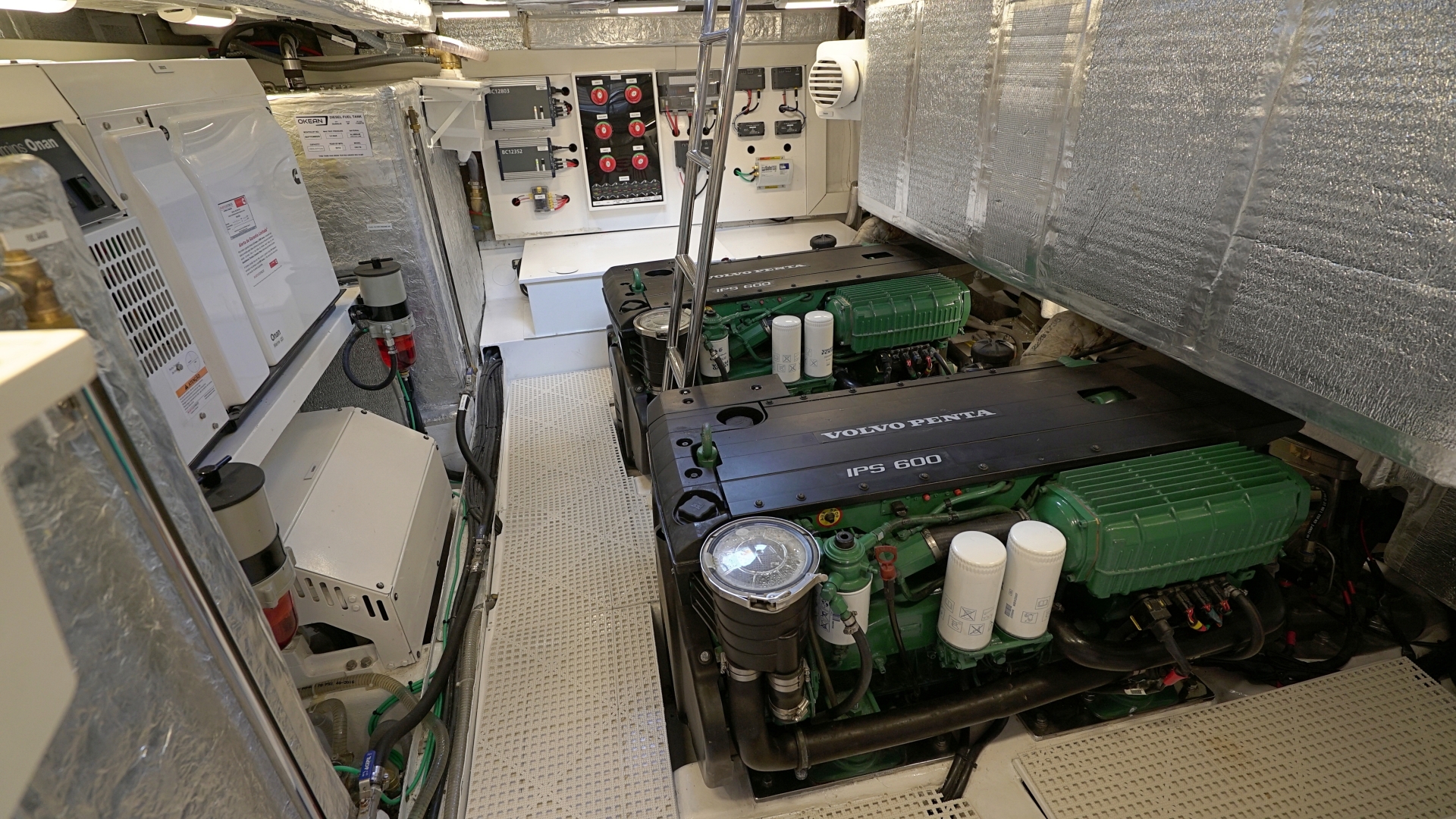 2018 OKEAN 50 - Engine Room