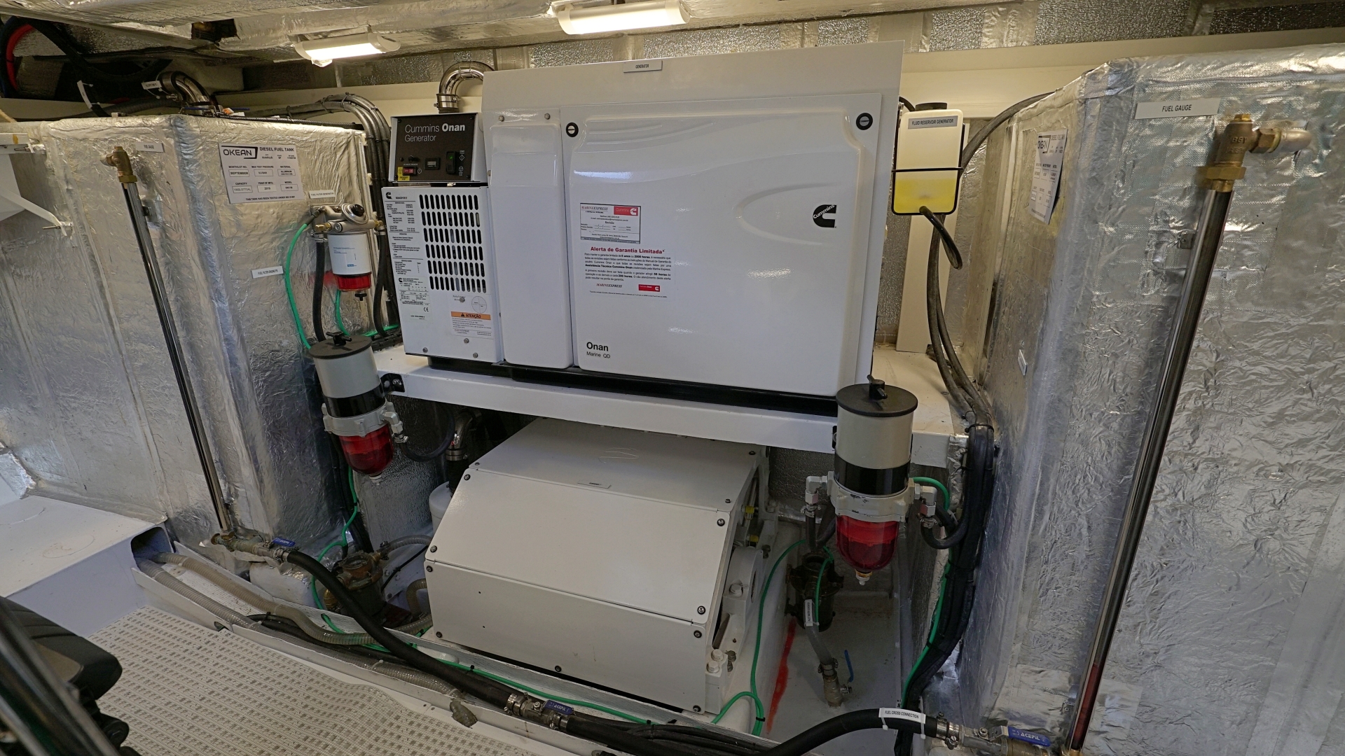 2018 OKEAN 50 - Engine Room