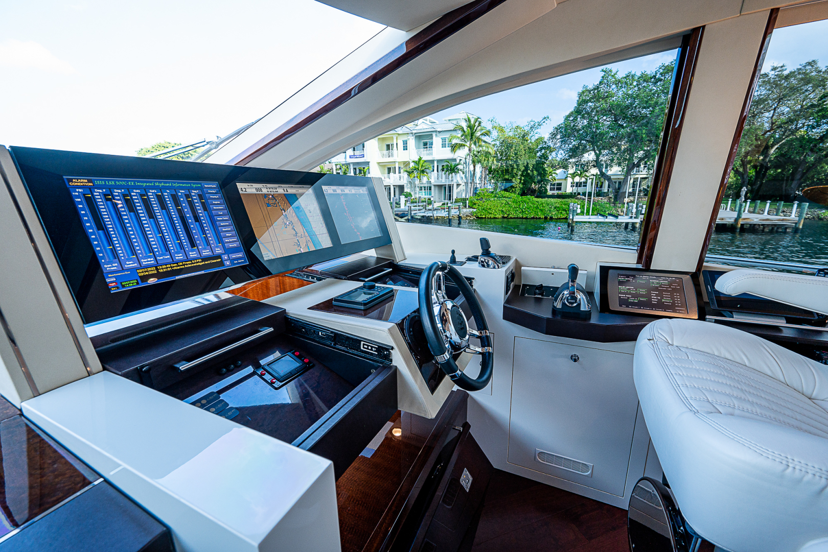 Lazzara 78 - North South Latitude - helm