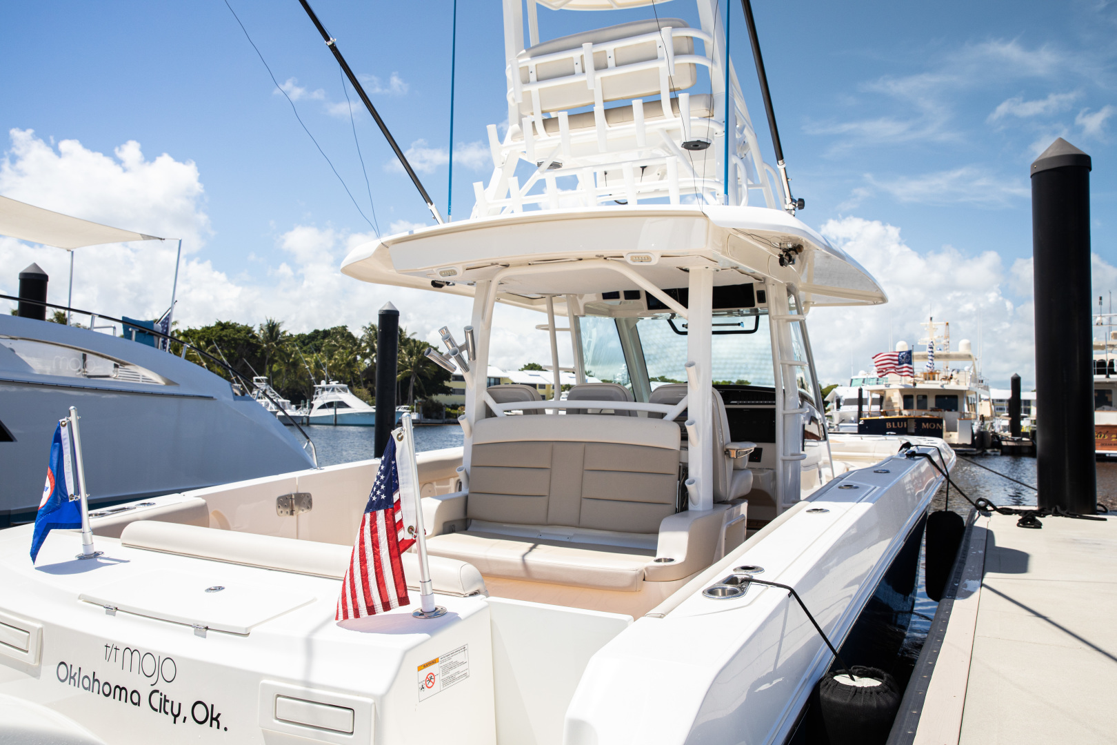 Boston Whaler 38 - Stern