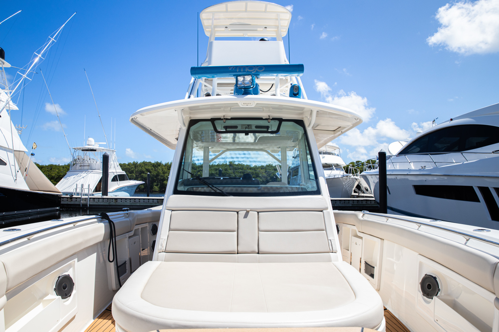 Boston Whaler 38 - Forward Lounge Seating