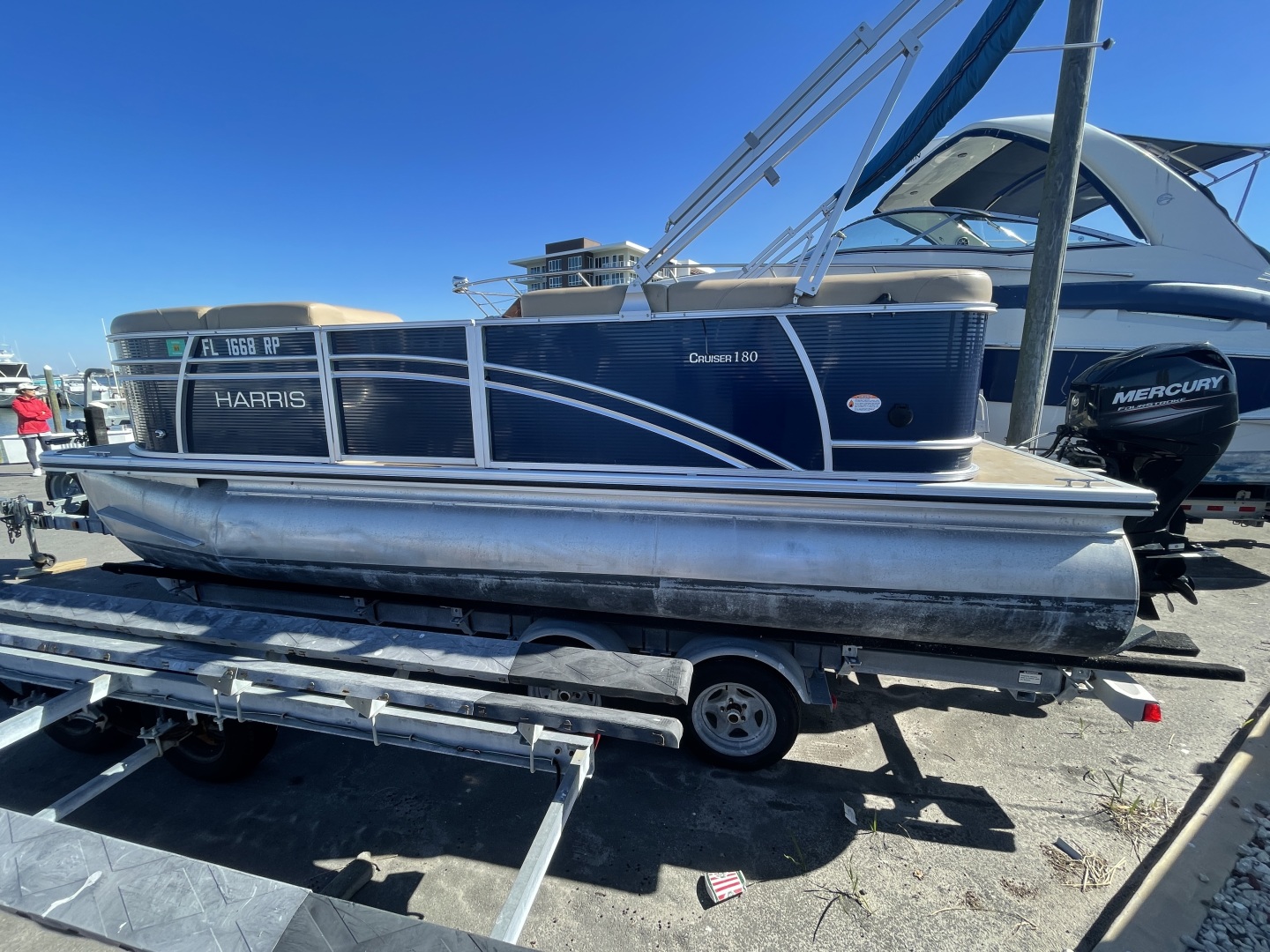Used Harris FloteBote 18' Cruiser 180CS For Sale In Florida United