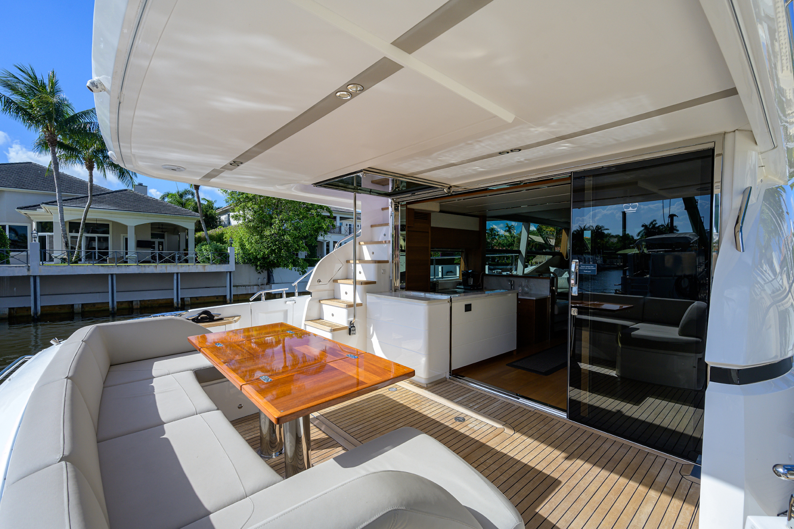 Princess 68-The J Sea-Aft Deck