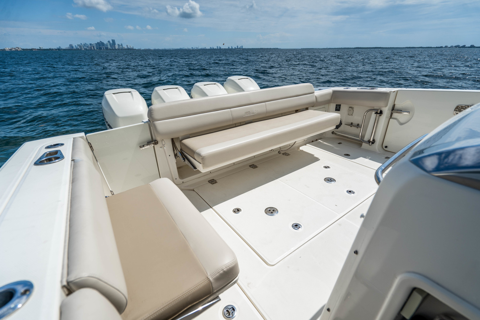 Boston Whaler 42 - Lady G - Cockpit Seating