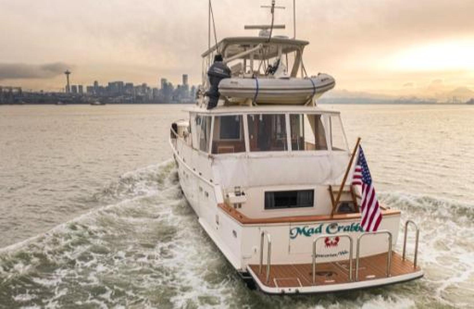 The Mad Crabber 58ft Hatteras Yacht For Sale