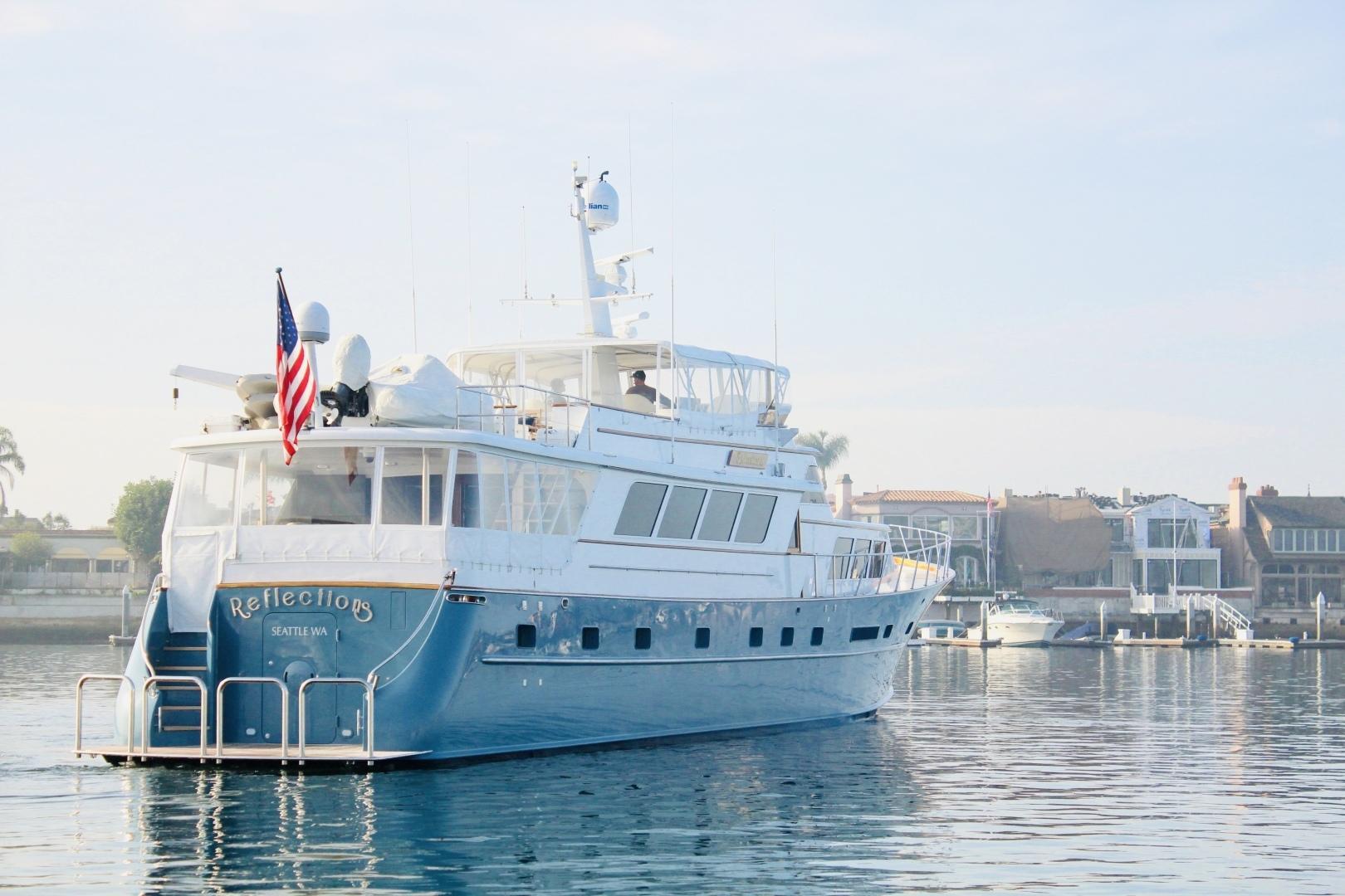 Reflections  98ft Broward Yacht For Sale