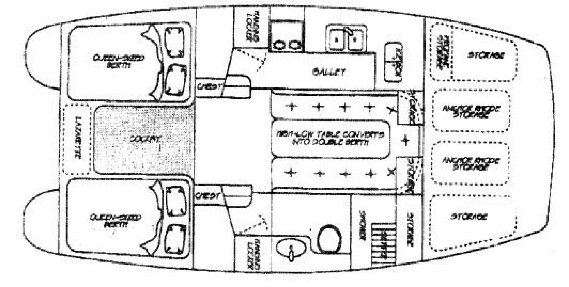 28' Endeavour Catamaran for Sale Catamaran Curtis Stokes Yacht