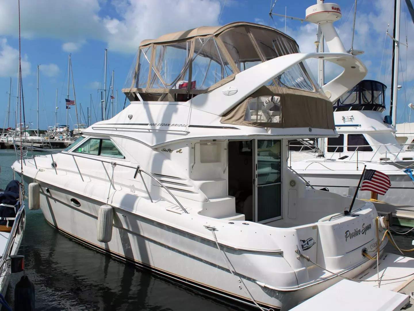 1998 Sea Ray 400 Sedan Bridge, photo 1 of 28