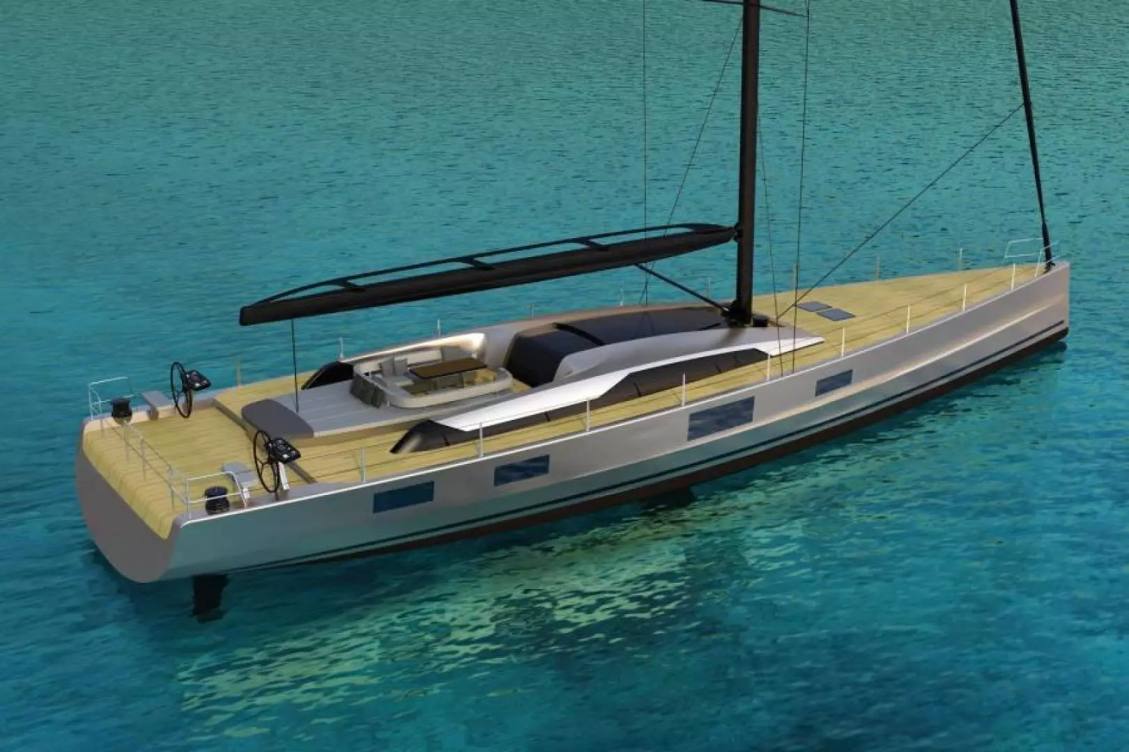 Carbon Fiber Luxury  85ft McConaghy Boats Yacht For Sale