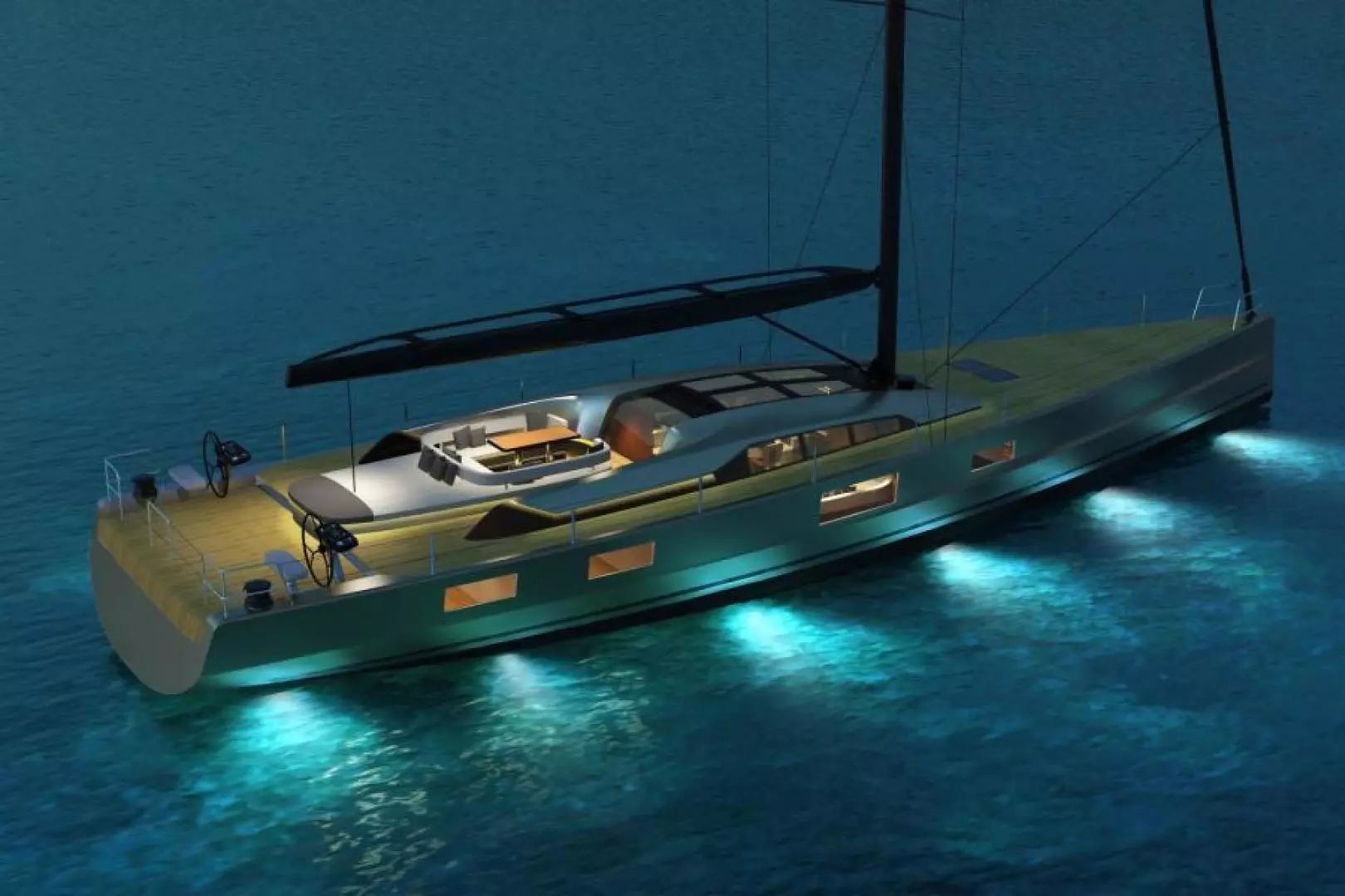 Carbon Fiber Luxury  85ft McConaghy Boats Yacht For Sale