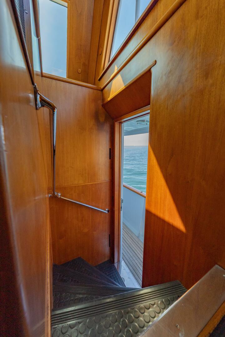 Port Companionway from Pilothouse