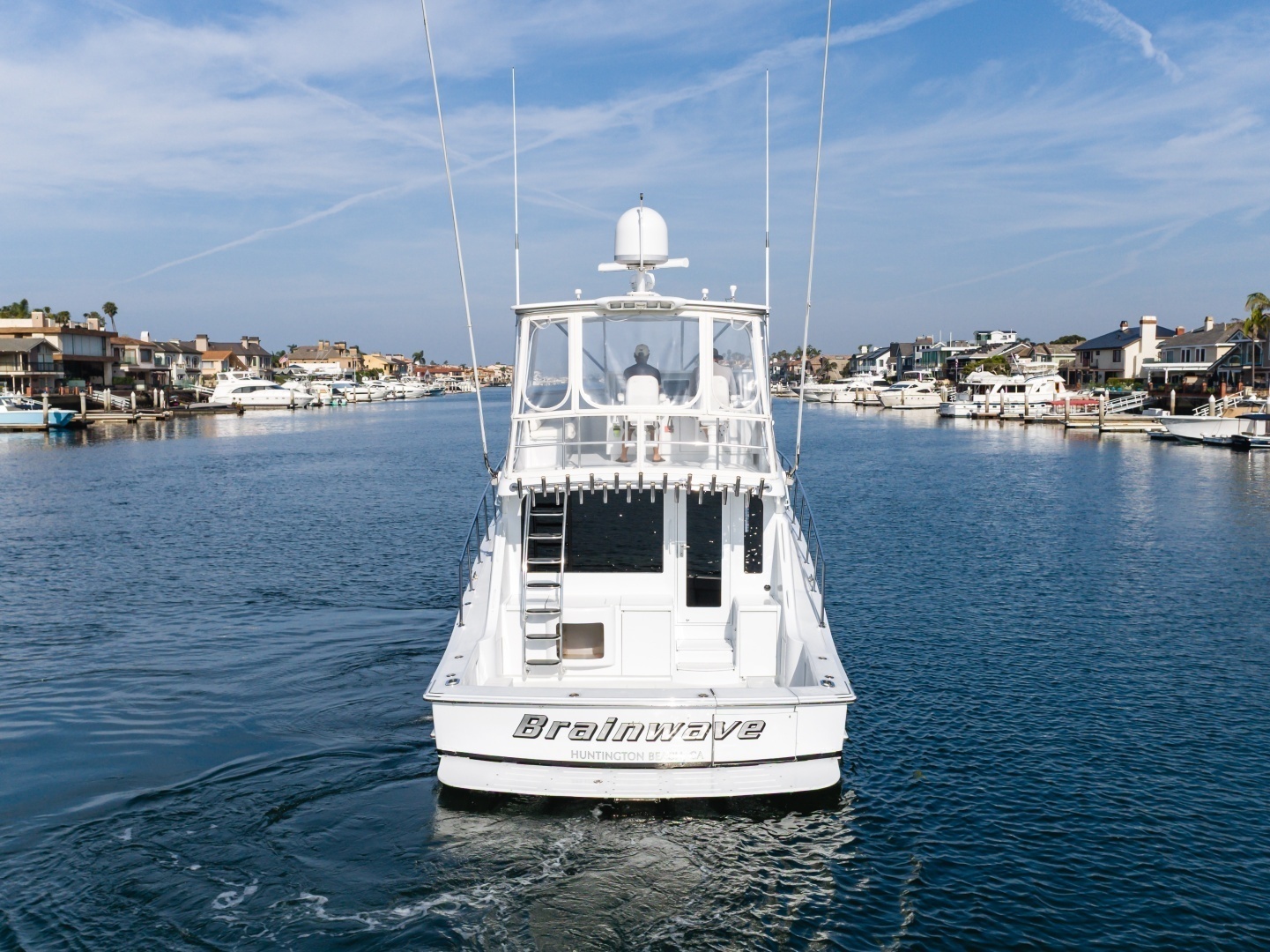 BRAINWAVE 54ft Hatteras Yacht For Sale
