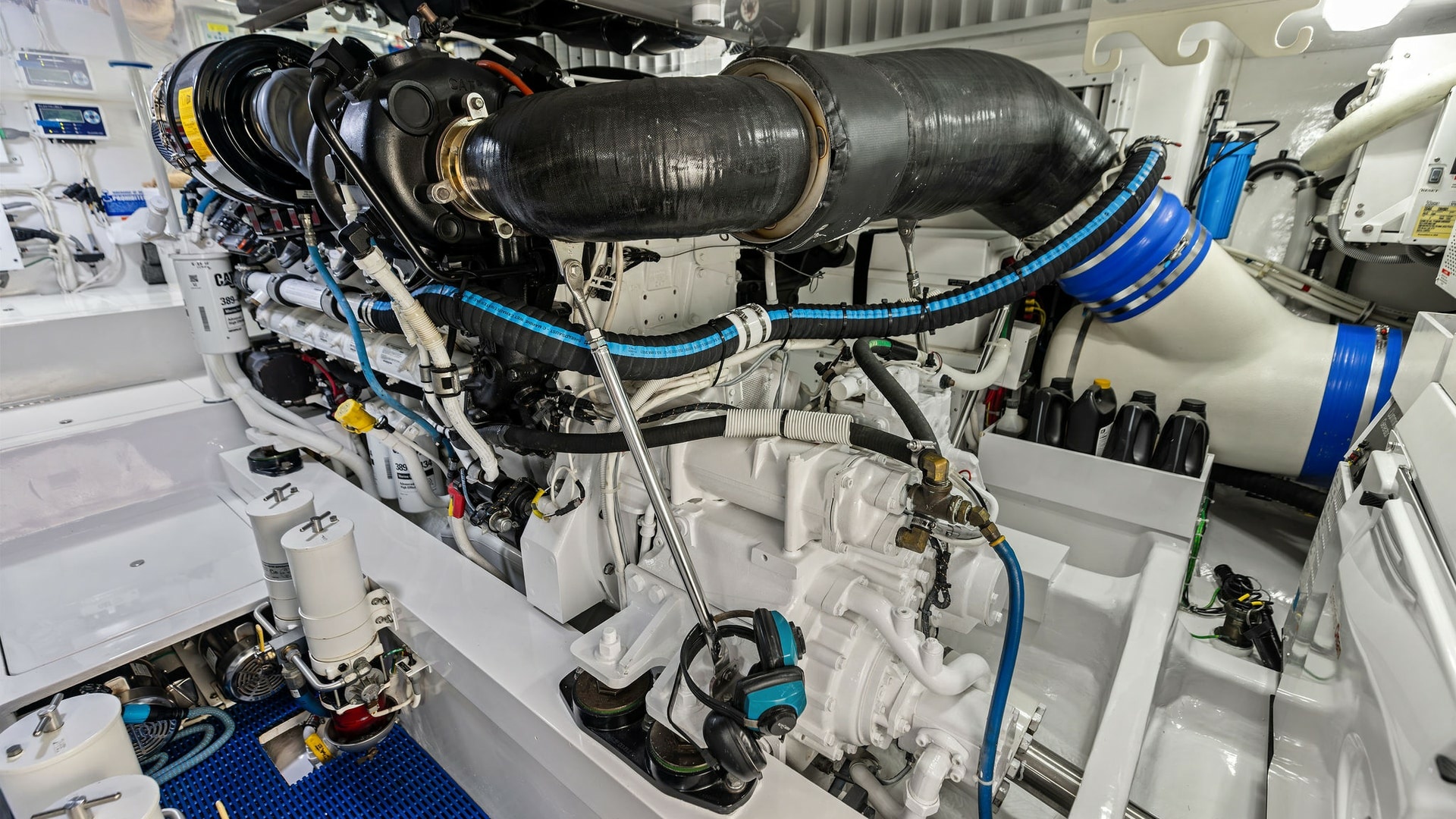 Engine Room with Advanced Machinery