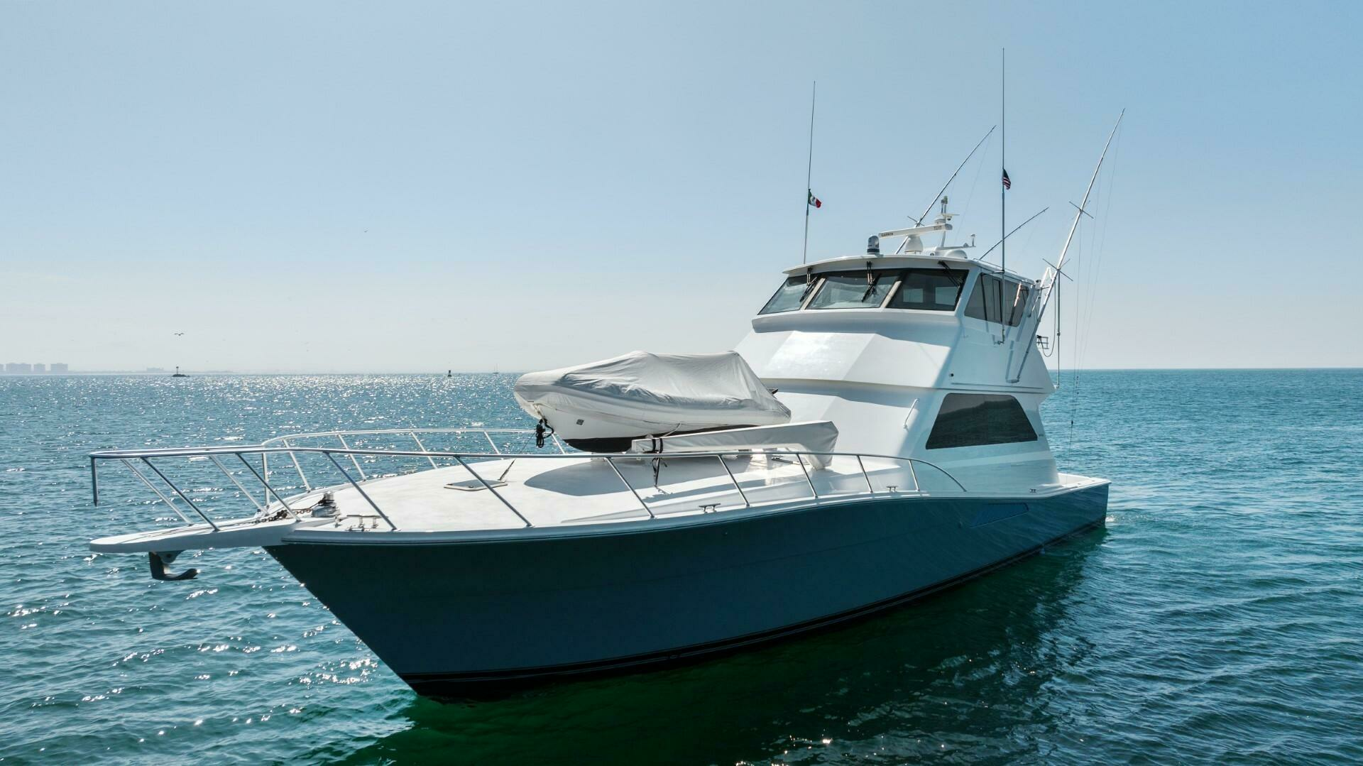 HOPELESS ASSET 2001 Viking 58 Enclosed Bridge 58 ft Convertible