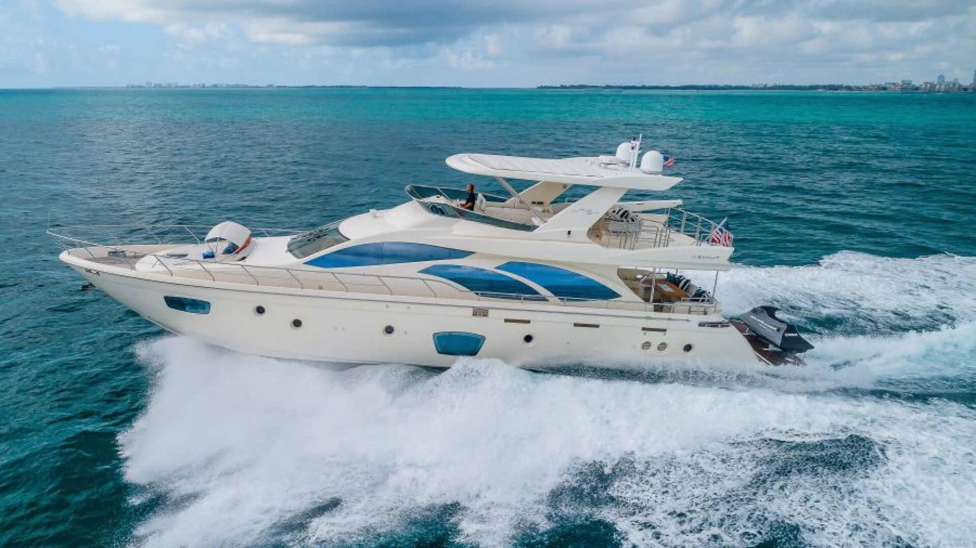 Minimal Risk 75ft Azimut Yacht For Sale