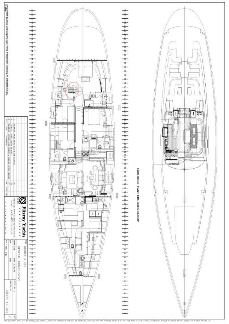 127' Fitzroy Yachts 2006 Custom "LADY M" For Sale