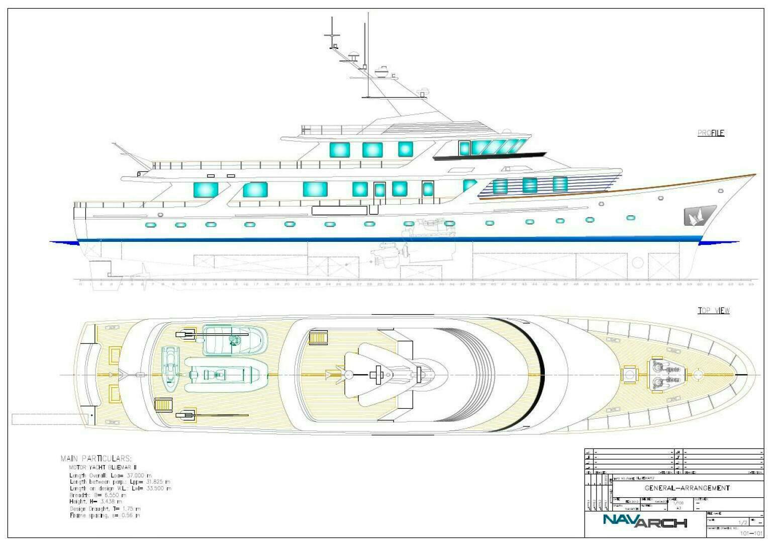BLUEMAR II 126ft Feadship Yacht For Sale