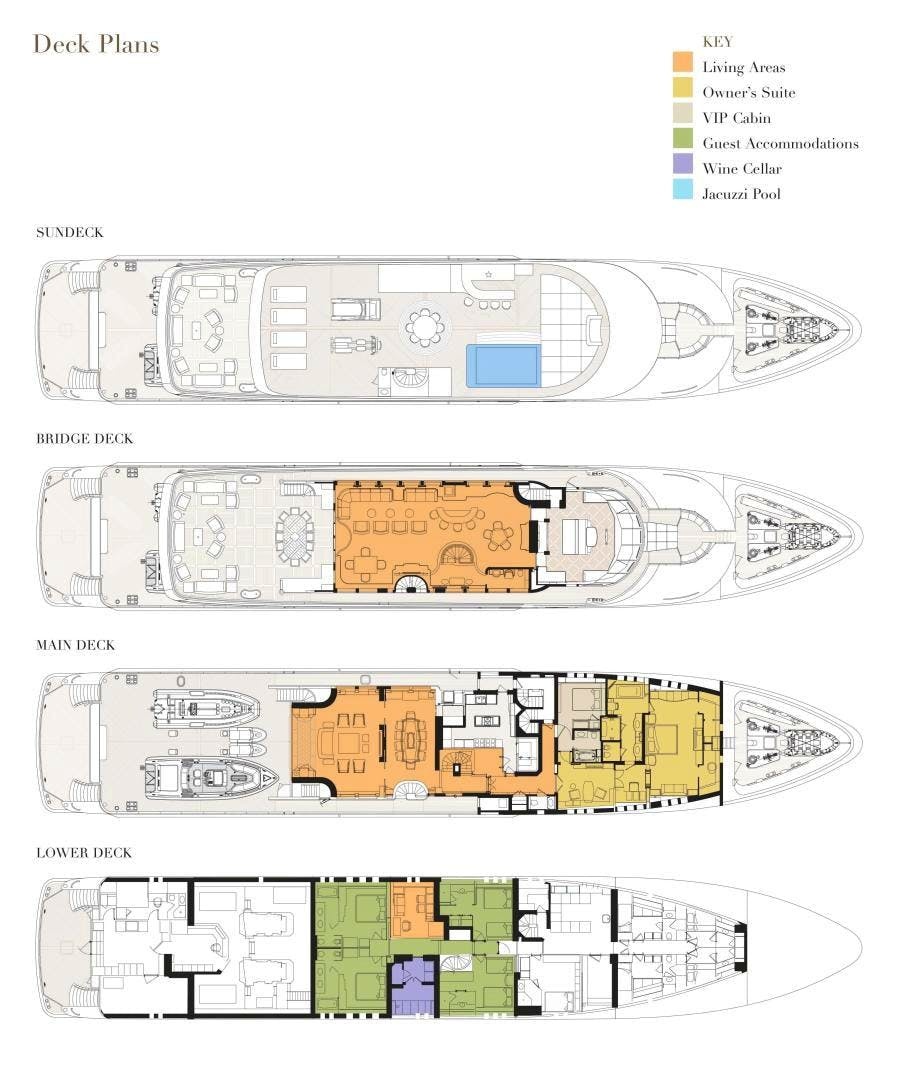 UNBRIDLED 191ft Trinity Yachts Yacht For Sale