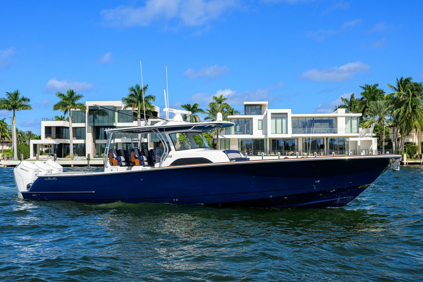 Used Valhalla Boatworks 46' V46 For Sale In Florida Riding Shotgun