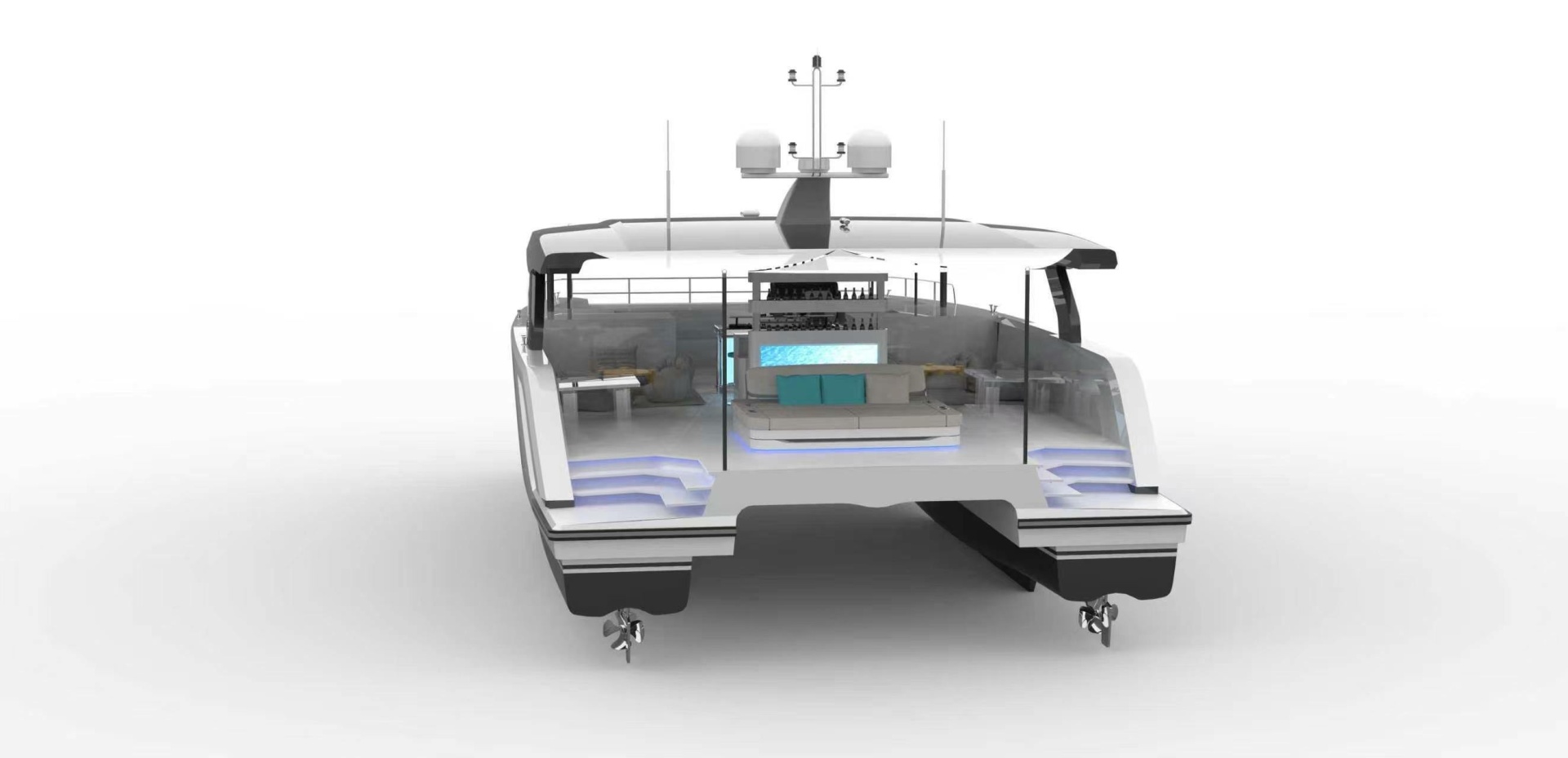 2027 Diamond Yachts P55 Power Catamaran