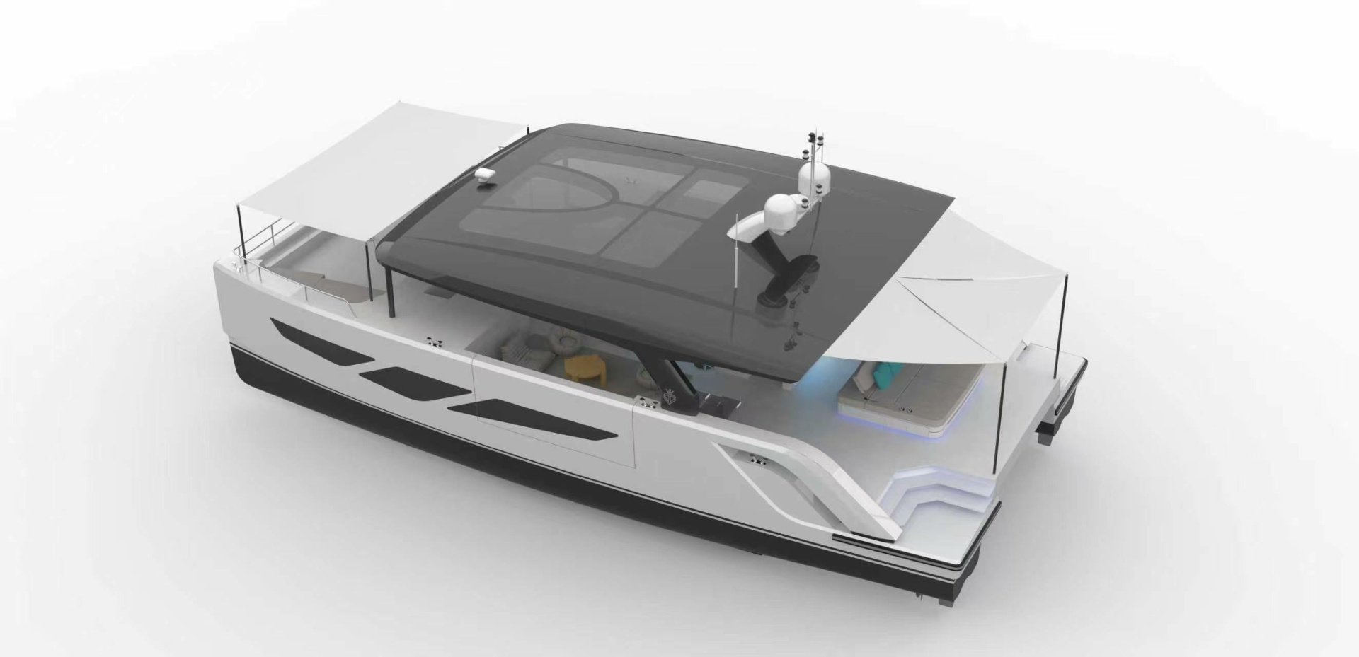 Diamond Yachts P55 Power Catamaran 55ft Diamond Yachts Yacht For Sale