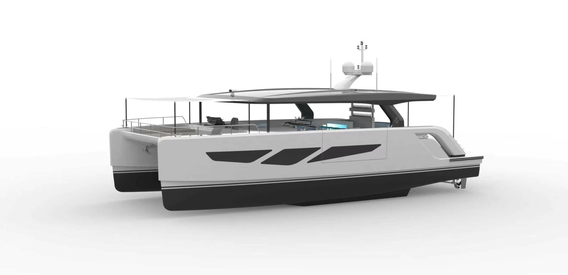 Diamond Yachts P55 Power Catamaran 55ft Diamond Yachts Yacht For Sale