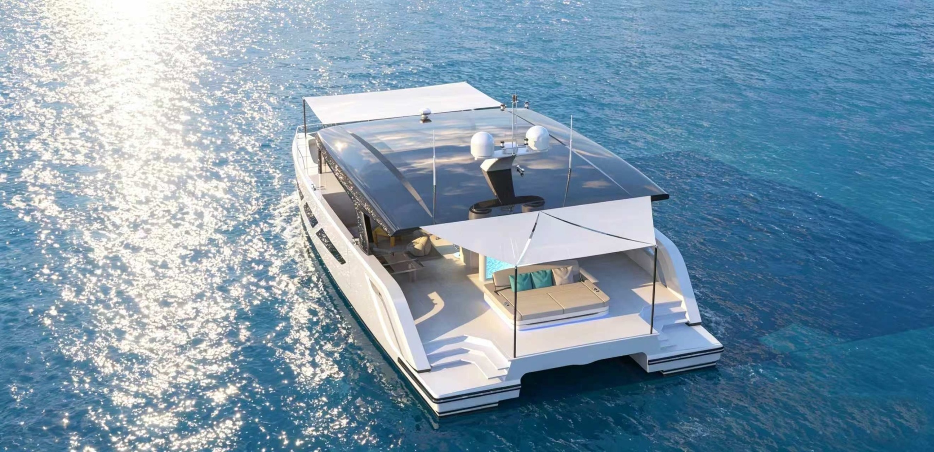 2027 Diamond Yachts P55 Power Catamaran